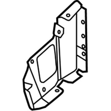 Nissan 79451-1GR1A Brace Assembly-Seat Back Support, LH