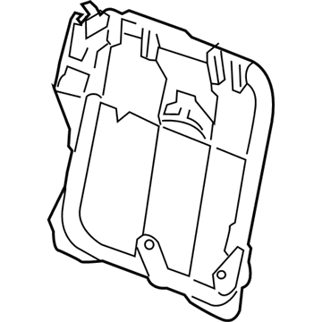 Toyota 71017-42240 Seat Back Frame