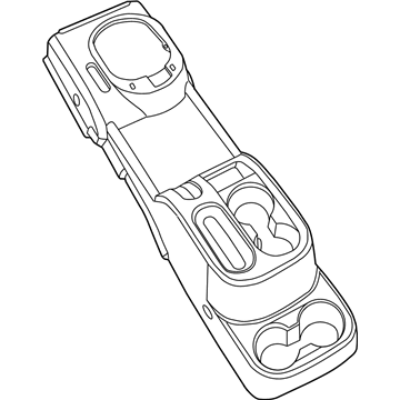 Mopar 1MV281D5AA Console-Center