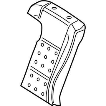 BMW 52-10-8-186-685 Pad Seat Backrest
