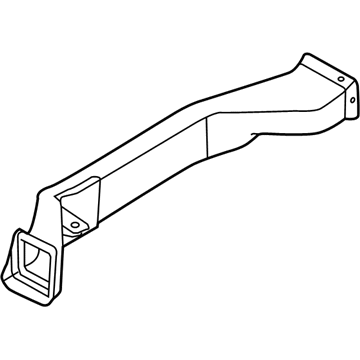 Hyundai 97010-3V100 Duct Assembly-Rear Air Ventilator, No.1