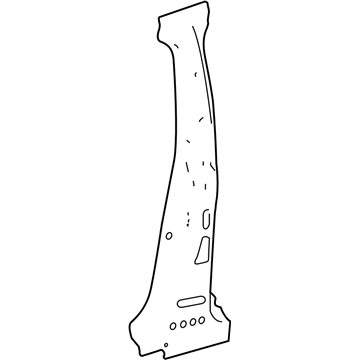 Lexus 61037-53050 Reinforcement Sub-As