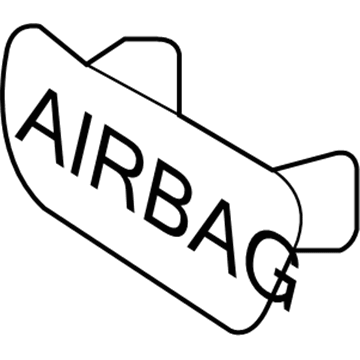 BMW 51-43-2-993-027 Cover Cap "Airbag"