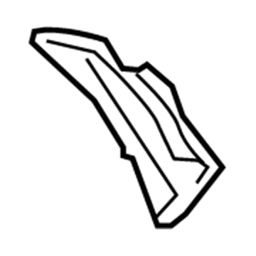 Infiniti 64140-1CA0A Hoodledge-Lower, Rear RH
