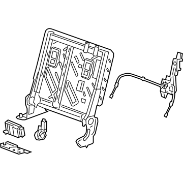 GM 13530051 Seat Back Frame