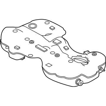 Infiniti 17202-5DC1A Tank Assy-Fuel