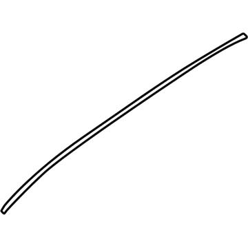 BMW 51-13-8-208-775 Roof Moulding Prime-Coated Left