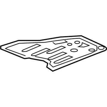 Honda 74114-TR2-A00 Lid, Engine Cover (Lower)