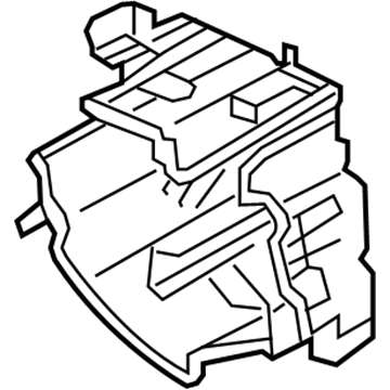 Nissan 27122-1FC0B Case Front Heater