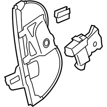 GM 20896932 Window Regulator