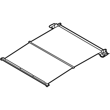 Hyundai 81660-C1000-PPB Roller Blind Assembly-Panoramaroof