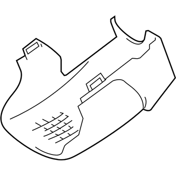 Toyota 45287-AA010-A0 Lower Column Cover