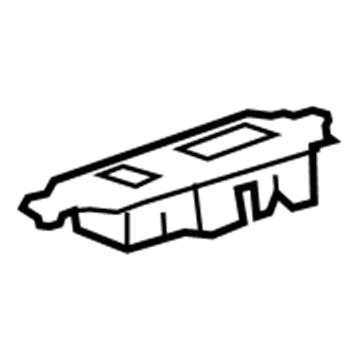 Lexus 74233-50070 Panel, Front Door ARMREST Base