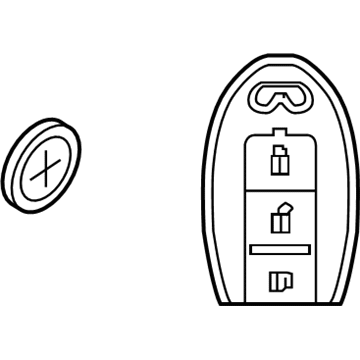 Infiniti 285E3-1BA7A Switch Assembly - Smart KEYLESS