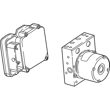 GM 84663664 ABS Control Unit