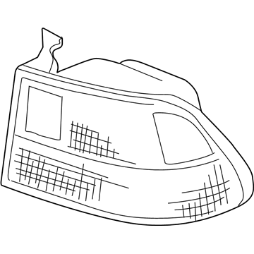 Honda 33501-S02-A01 Lamp Unit, R.
