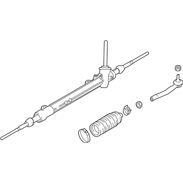 Nissan 48001-4BA0C Gear & Linkage-Steering