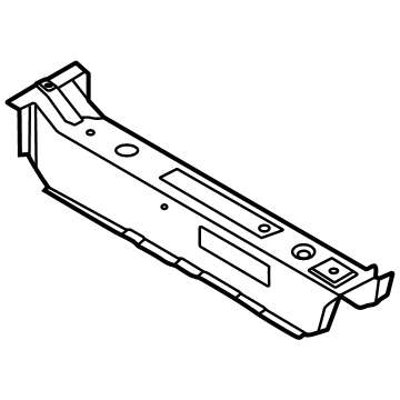 Hyundai 65161-L1000 CROSSMEMBER Assembly-FR Seat, RH