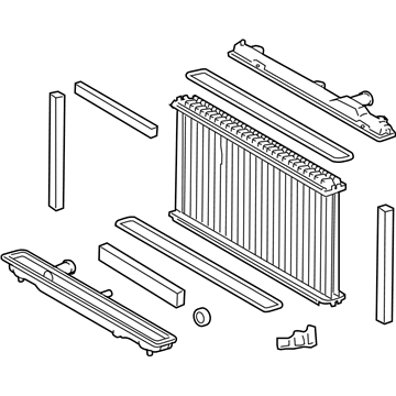 Lexus 16400-31800 Radiator Assembly