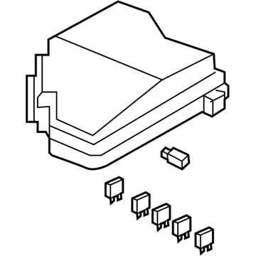 Honda 38256-SWA-A01 Cover, Relay Box