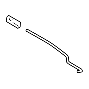 GM 95179690 Lock Rod