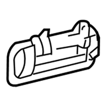 Lexus 69210-60071-B4 Front Door Outside Handle Assembly, Right