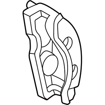 GM 19331022 Caliper Asm, Rear Brake (W/O Brake Pads & Bracket)