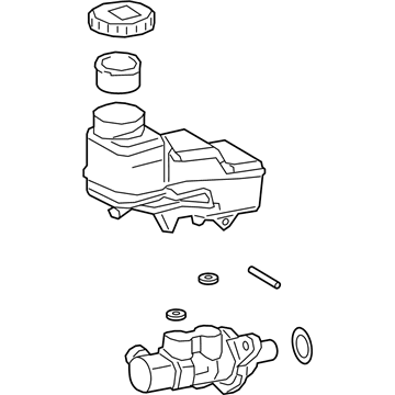 Lexus 47201-76020 Cylinder Sub-Assembly, B