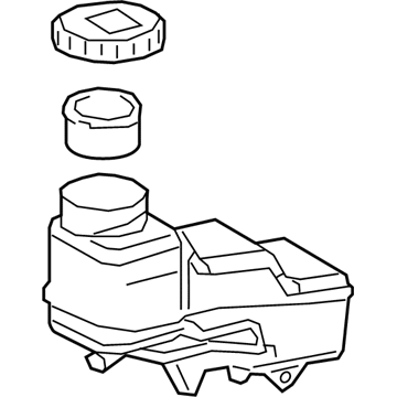 Lexus 47220-76040 Reservoir Assembly Mast