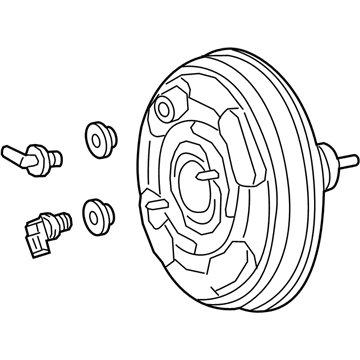 Lexus 44610-76070 Booster Assy, Brake