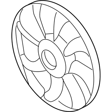 Kia 252314D900 Fan-Cooling