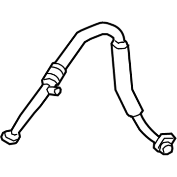 BMW 64-53-9-359-041 Suction Pipe With Filler Neck