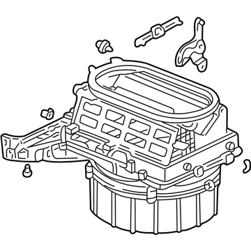 Honda 79305-S5D-A01 Blower Sub-Assy.