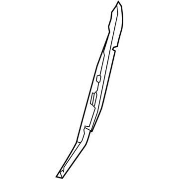 Hyundai 82303-3N000 Cover Assembly-Front Door Trim Rear Extension, LH