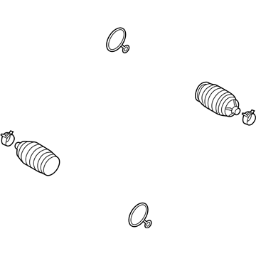 Infiniti D8203-4GA0A Boot Kit-Power Steering Gear