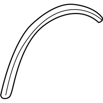 Honda 74430-S0X-A00 Protector, RR. Wheel Arch