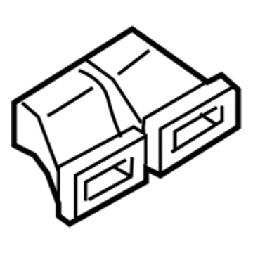 BMW 64-22-9-397-743 ADAPTER FOR AIR DUCT