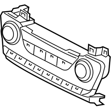 Hyundai 97250-D3GF0-TRY Heater Control Assembly