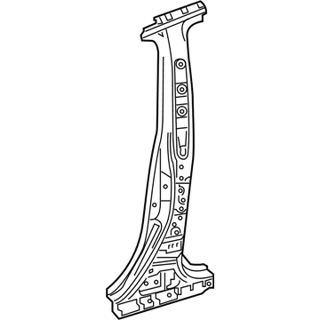 Toyota 61038-0R903 Center Pillar Reinforcement