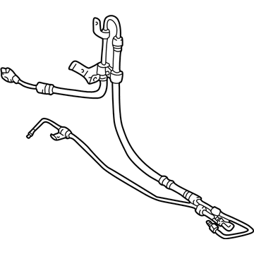 Toyota 44410-08021 Tube Assy, Pressure Feed