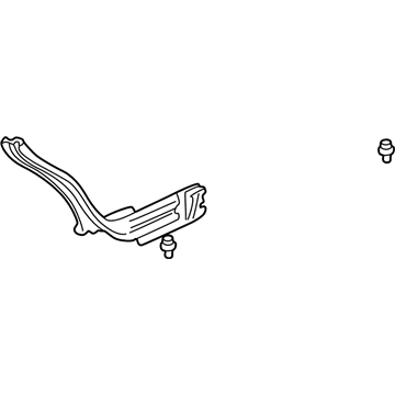 Honda 84201-S5A-A00ZB Garnish Assy., R. FR. Side *NH361L* (CF GRAY)