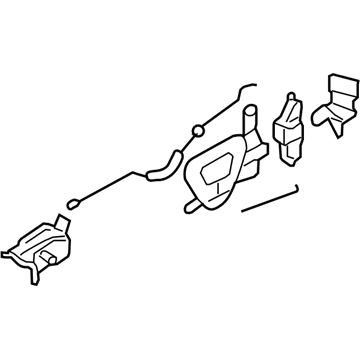 Ford 5F9Z-74264B52-A Latch Assembly