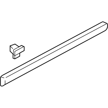 Honda 75323-SHJ-A02 Protector, L. RR. Door