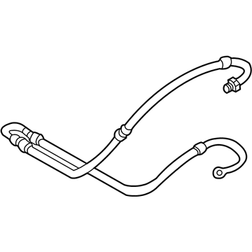 BMW 32-41-6-751-242 Pressure Hose Assembly