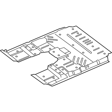 Ford JL1Z-4011135-A Front Floor Pan