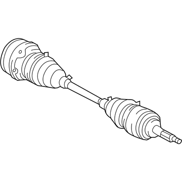 Lexus 42330-22091 Shaft Assembly, Rear Drive