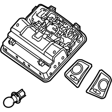 Nissan 26430-9DG0A Lamp Assembly Map