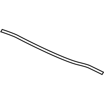 Acura 74213-TX4-A01 Rubber, Rear Hood Seal