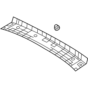 Hyundai 81715-2V000 Trim Assembly-Tailgate, Center