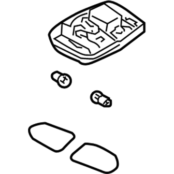 Nissan 26430-5M020 Lamp Assembly Map